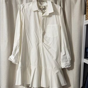 Tuckernuck White Callahan Shirt Dress